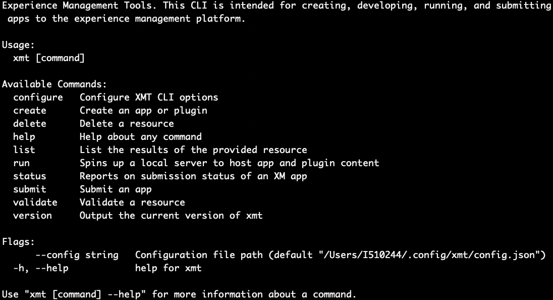 QS - XMT CLI