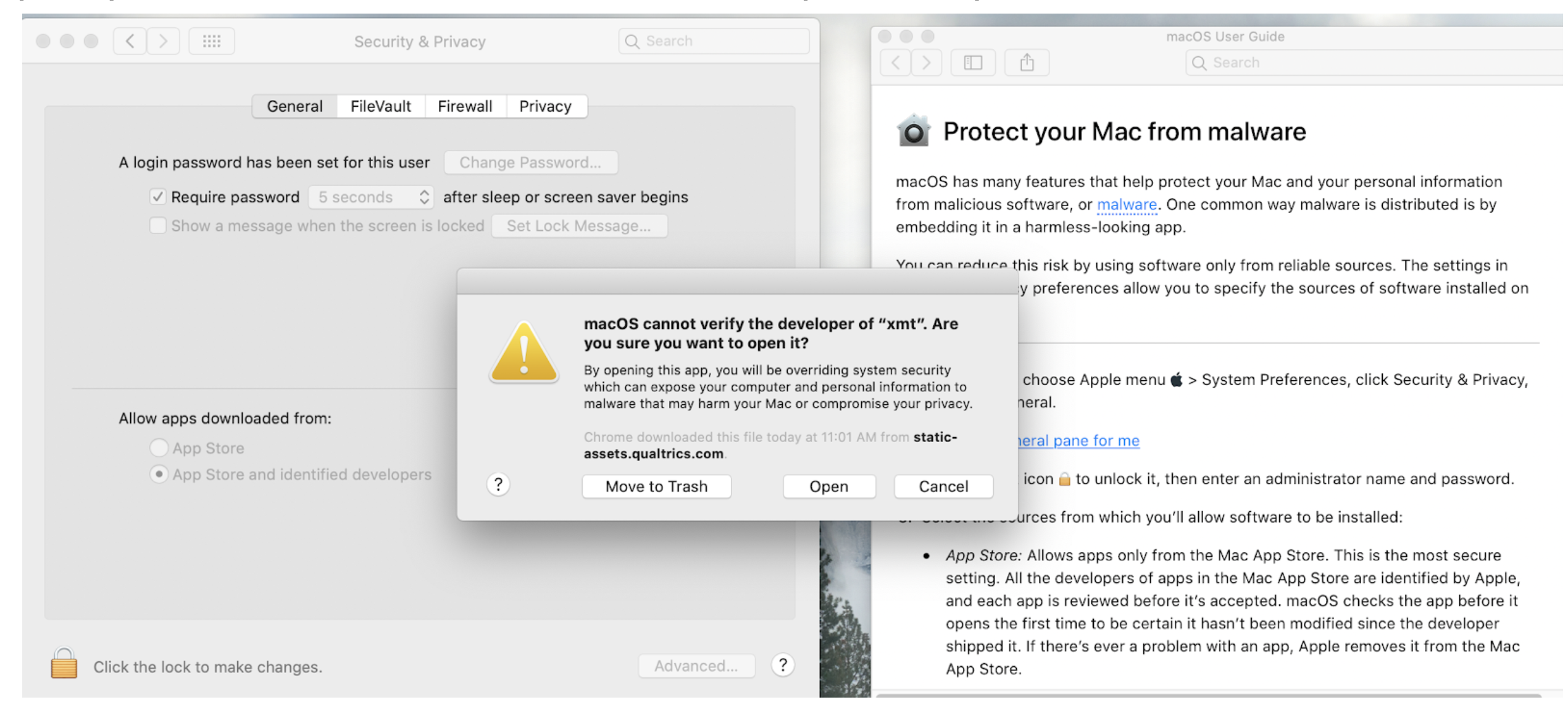 QS - Allow xmt installation on Mac