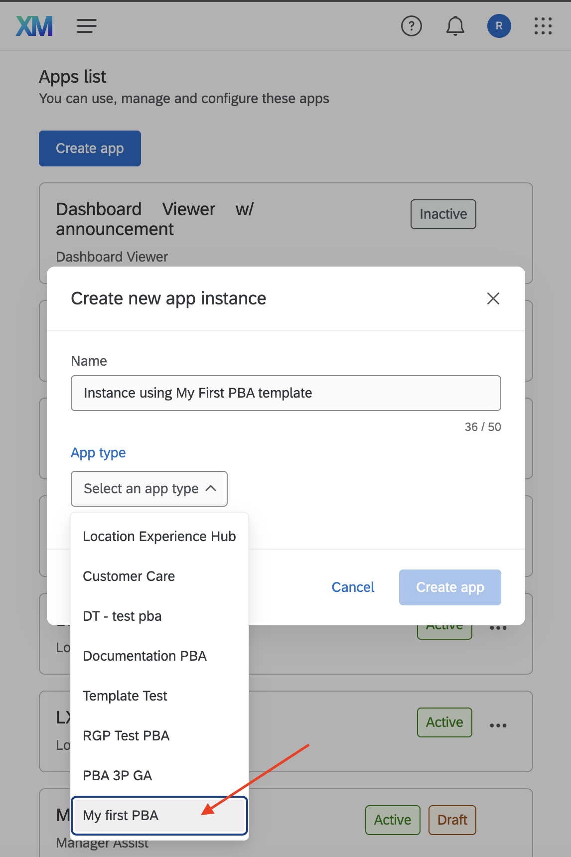 Pick Your Multi Instance PBA Template