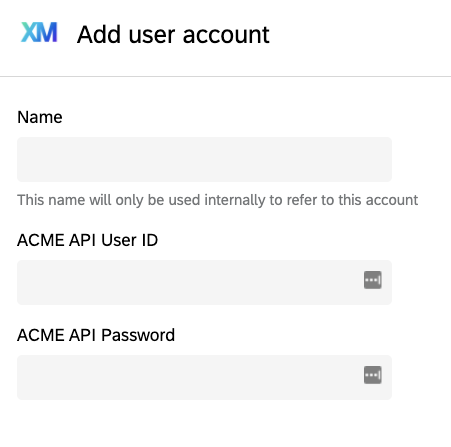 Basic auth labels after override
