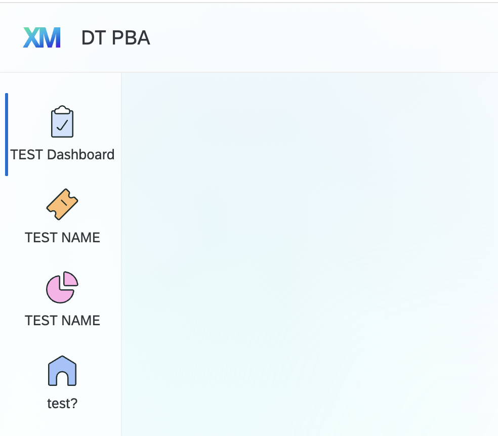 Tab ordering example